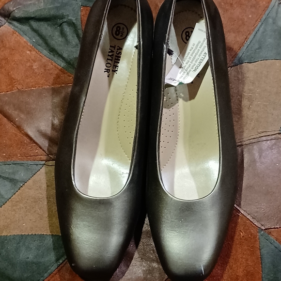 Ashley Taylor shoes heels bullet grey - Picture 2 of 5